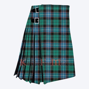 Schottischer Mitchell Antiker Tartan Kilt - 8 Yard - Clan Mitchell Kilt für Männer - Made to Order
