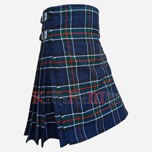 Schotse handgemaakte Colquhoun moderne 8 Yard Tartan Kilt - Clan Colquhoun Kilt voor mannen