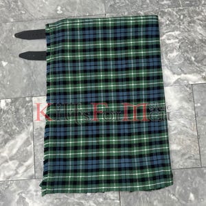 Scottish Handmade Graham of Montrose Ancient 8 Yard Tartan Kilt - Clan Graham Kilt for Men
