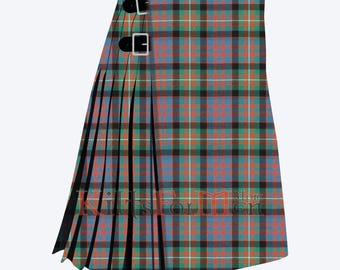 Scottish Handmade Macdonnell of Glengarry Ancient 8 Yard Tartan Kilt - Clan Macdonnell Kilt for Men