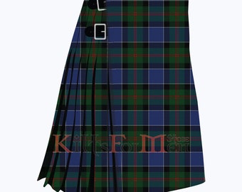 Scottish Handmade Macfadzean 8 Yard Tartan Kilt - Clan Mcfadzean Kilt for Men