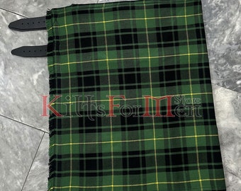 Schottischer Handgemachter MacArthur 8 Yard Tartan Kilt - Clan MacArthur Kilt für Männer