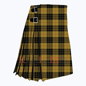 Scottish Handmade Macleod of Lewis 8 Yard Tartan Kilt - Clan Macleod Kilt for Men