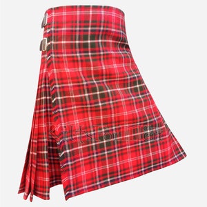 Scottish Handmade MacDougall Modern Tartan Kilt - Clan MacDougall Kilt for Men