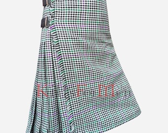 Kilt scozzese Halliday in tartan fatto a mano - Clan Halliday Kilt da uomo