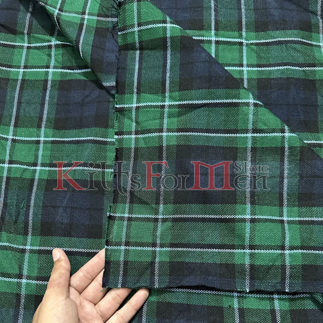 MacCallum Modern Tartan Table Runner - Cotton table runner