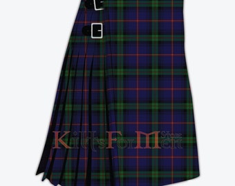 Szkocki, ręcznie robiony kilt McClafferty Tartan Kilt - Clan McClafferty Kilt dla mężczyzn