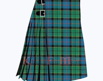 Forsyth Antiker 8 Yard Tartan Kilt - Clan Forsyth Kilt für Männer