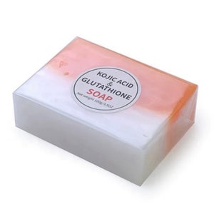 kojic glutathione soap Renew Kojic Glutathione Original Soap rejuvenates dull and tired skin. It  contains a special mixture of extracts that nourishes skin while produces  micro-exfoliation effect. The 2-in-1 synergistic effect of kojic acid and main image 0