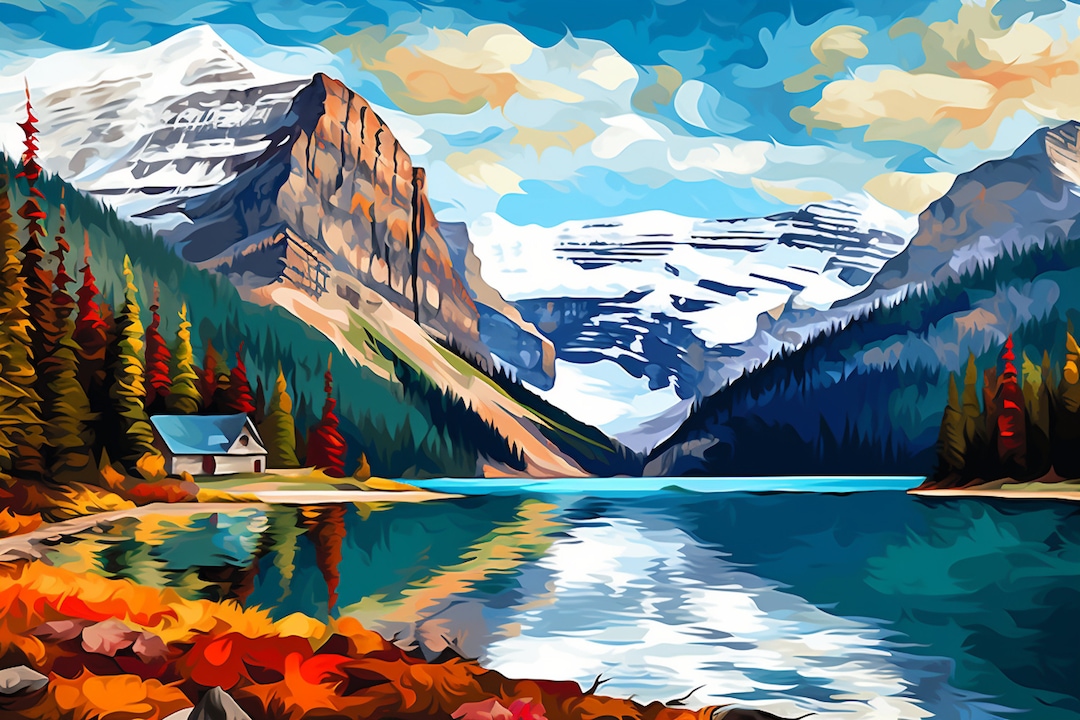 Wall Art Living Room Modern Artwork Prints Framed on Canvas Painting