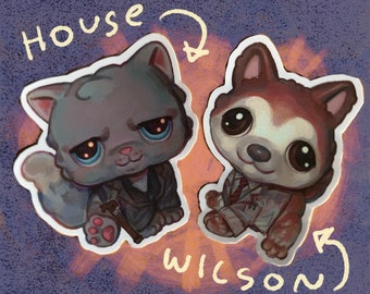 LPS House MD stickers
