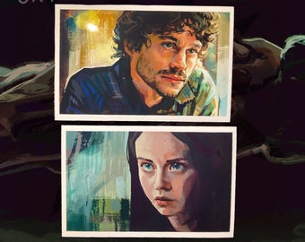 Will Graham & Abigail Hobbs mini print set