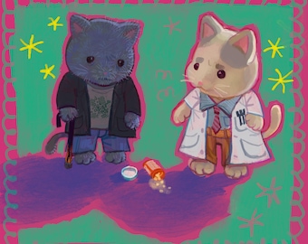 House MD Calico Critter print