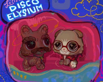 Disco Elysium LPS print