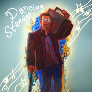 Dansende Dr House-standaard van acryl