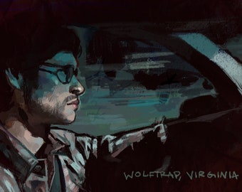 Will Graham Wolftrap mini print