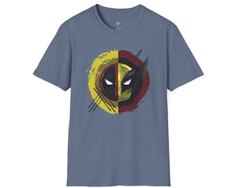 Deadpool und Wolverine Kombi neue Team of Heroes Unisex Softstyle T-Shirt