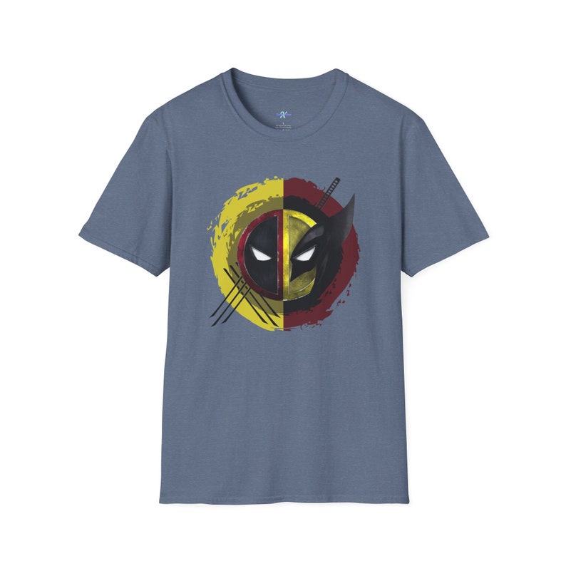 Camiseta unisex Softstyle de Deadpool y Wolverine, nuevo equipo de héroes imagen 1