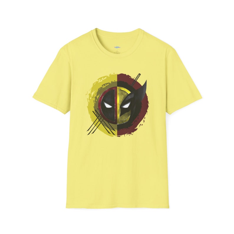 Camiseta unisex Softstyle de Deadpool y Wolverine, nuevo equipo de héroes imagen 8