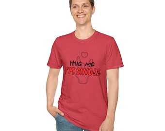 ハグミーアイムシングルユニセックスソフトスタイルTシャツ - Etsy 日本