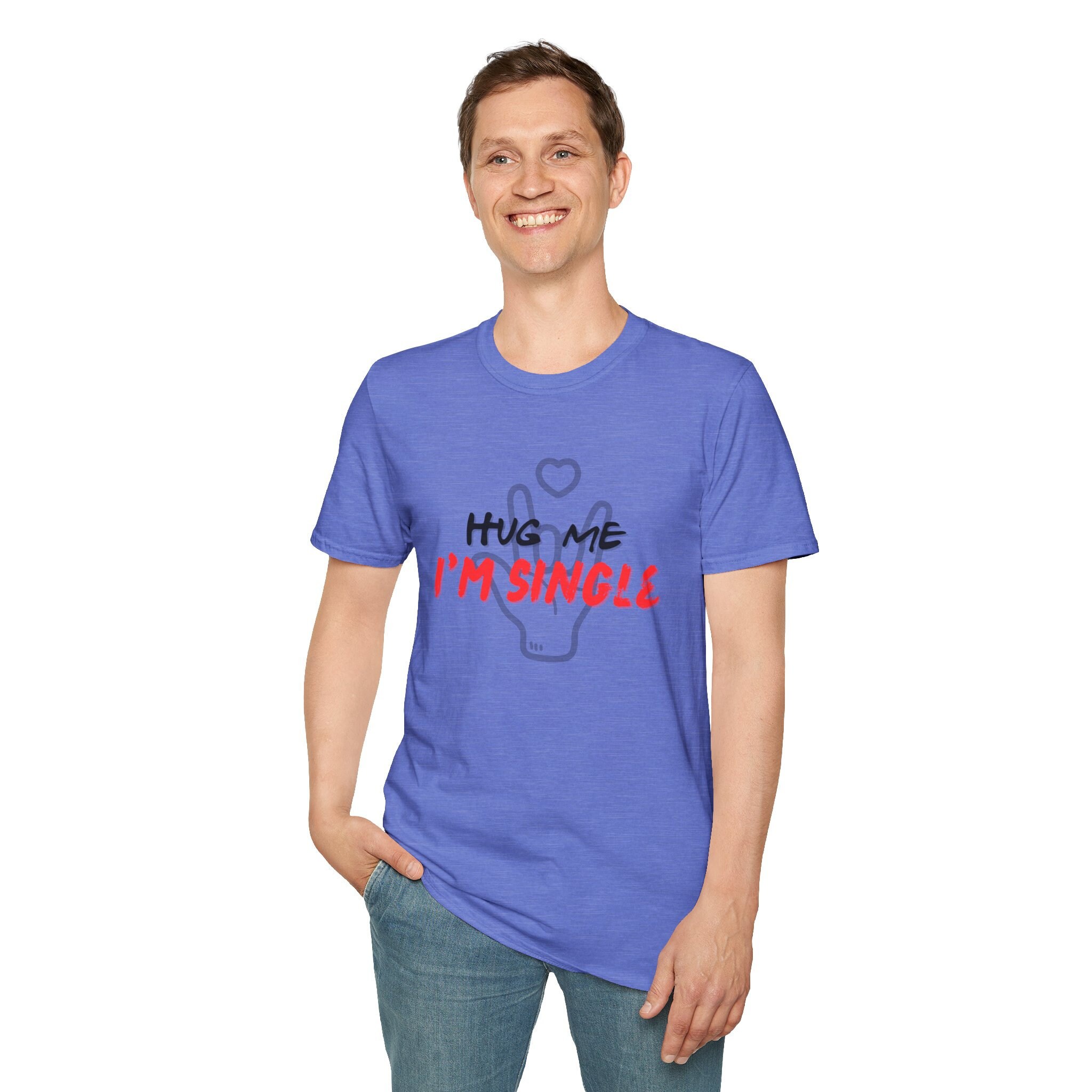ハグミーアイムシングルユニセックスソフトスタイルTシャツ - Etsy 日本