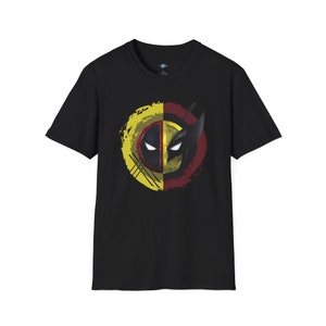 Camiseta unisex Softstyle de Deadpool y Wolverine, nuevo equipo de héroes imagen 6