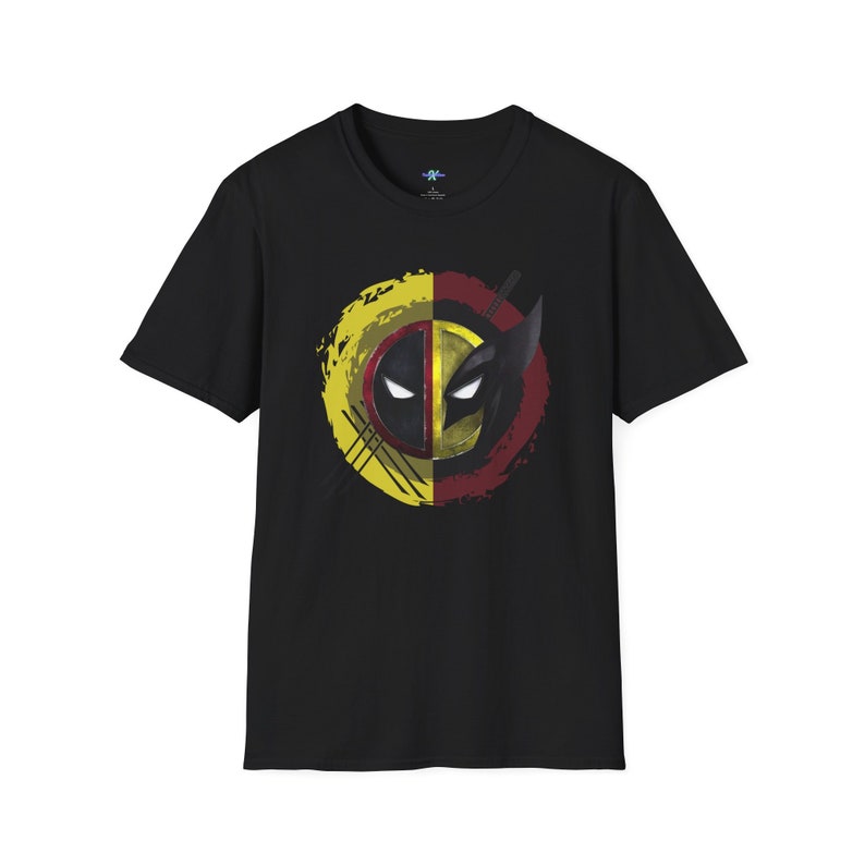 Camiseta unisex Softstyle de Deadpool y Wolverine, nuevo equipo de héroes imagen 6