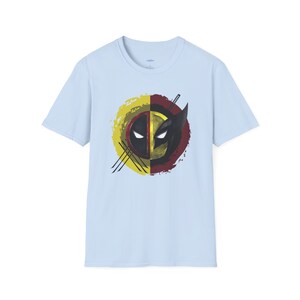 Camiseta unisex Softstyle de Deadpool y Wolverine, nuevo equipo de héroes imagen 2