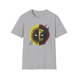 Camiseta unisex Softstyle de Deadpool y Wolverine, nuevo equipo de héroes imagen 4