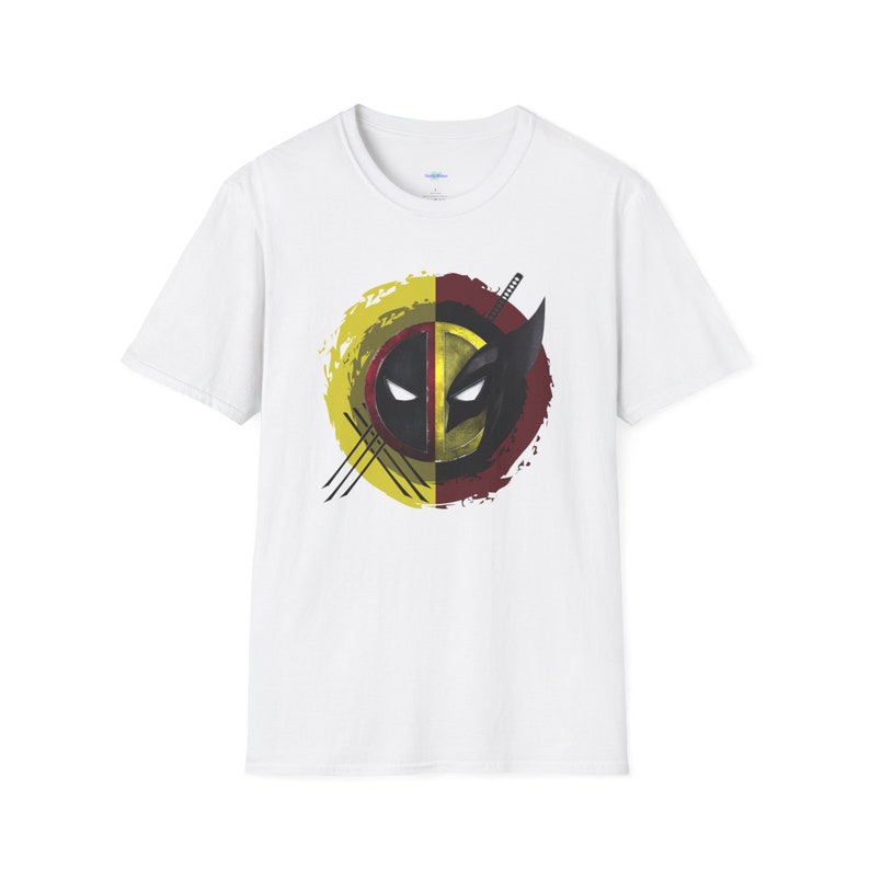 Camiseta unisex Softstyle de Deadpool y Wolverine, nuevo equipo de héroes imagen 5