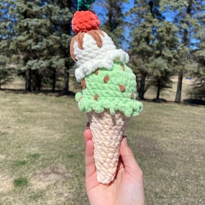 Ice Cream Cone Plushie