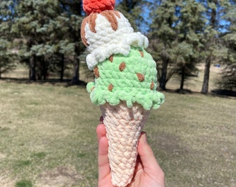 Ice Cream Cone Plushie