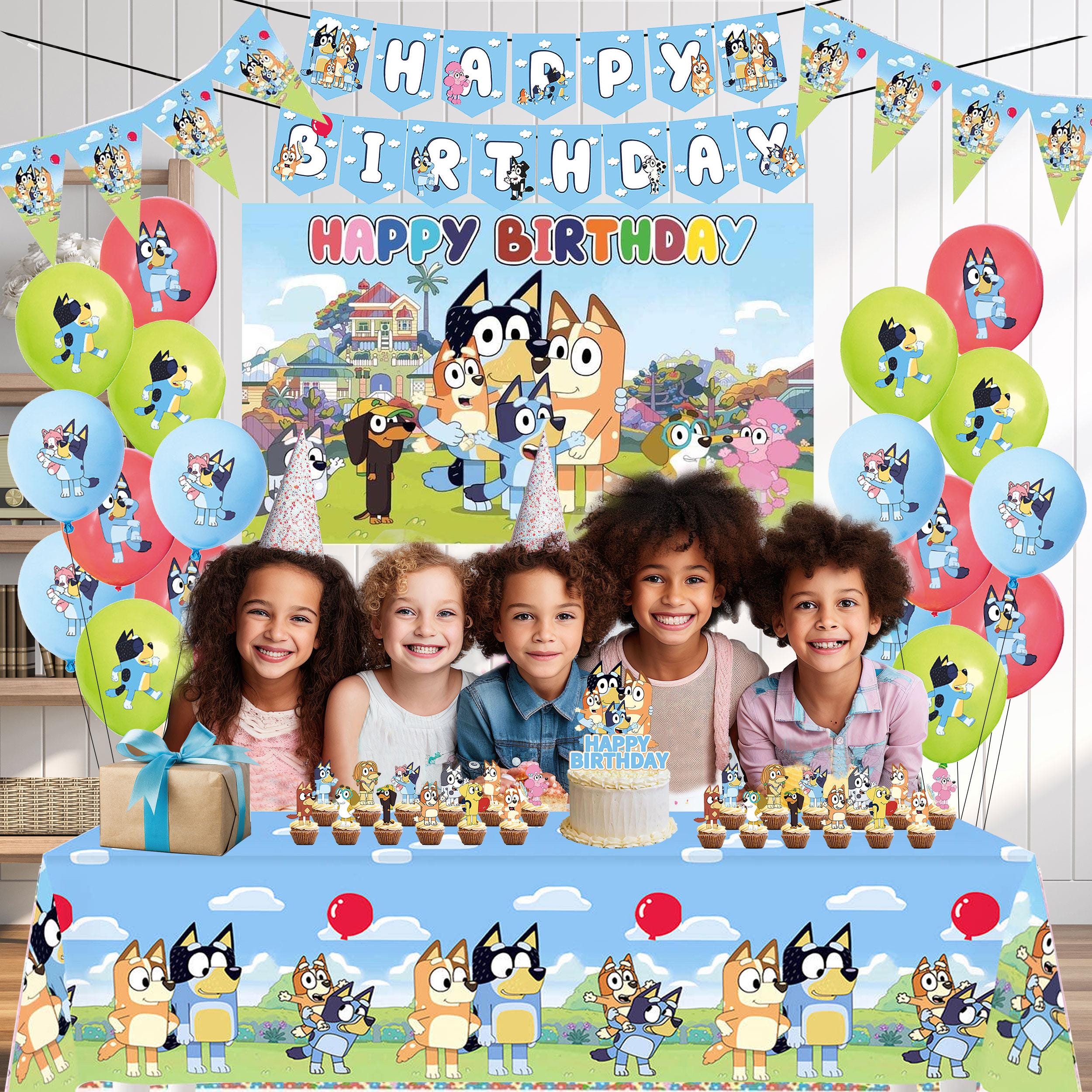 Bluey Party Decorations Kit