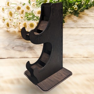 Stylish & Functional Video Game Controller Holder with Optional Headphone Rest