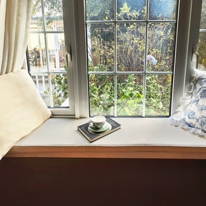 Custom Size Cushions Velvet Seat Cushion for Bench Cushion Indoor Bay Window Seat Cushion Bench Cushion with Zipper Nook Cushion 2&#39;&#39; Thick