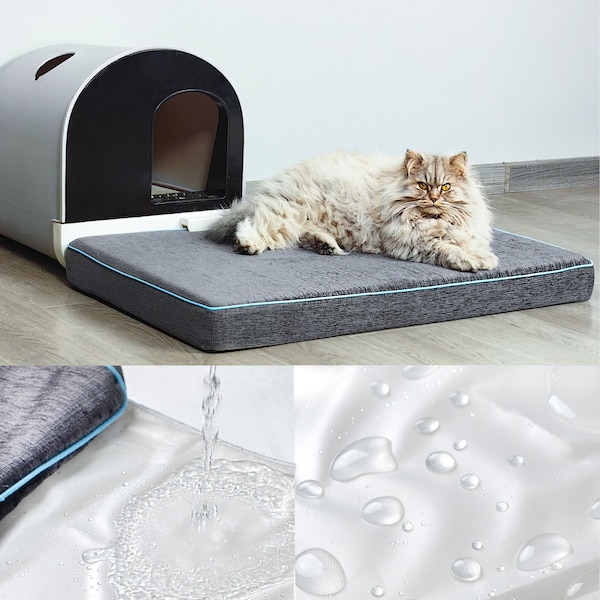 Custom Chenille Cushion Dog Bed Cushion 2'' Thick Washable Pet Mat Crate Cushion with Removable Cover Kitchen Nook Mattress Boxed Cushion