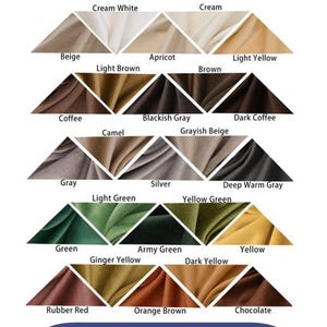 Custom Size Cushion Covers 3'' Thick Bench Cushion Covers Seat Cushion Covers with Zipper Chair Pad Cover For Indoor Replacement Only Covers image 8