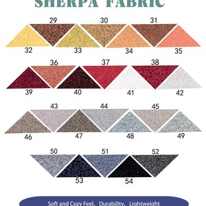 Custom Size Cushion Covers 3'' Thick Bench Cushion Covers Seat Cushion Covers with Zipper Chair Pad Cover For Indoor Replacement Only Covers image 15