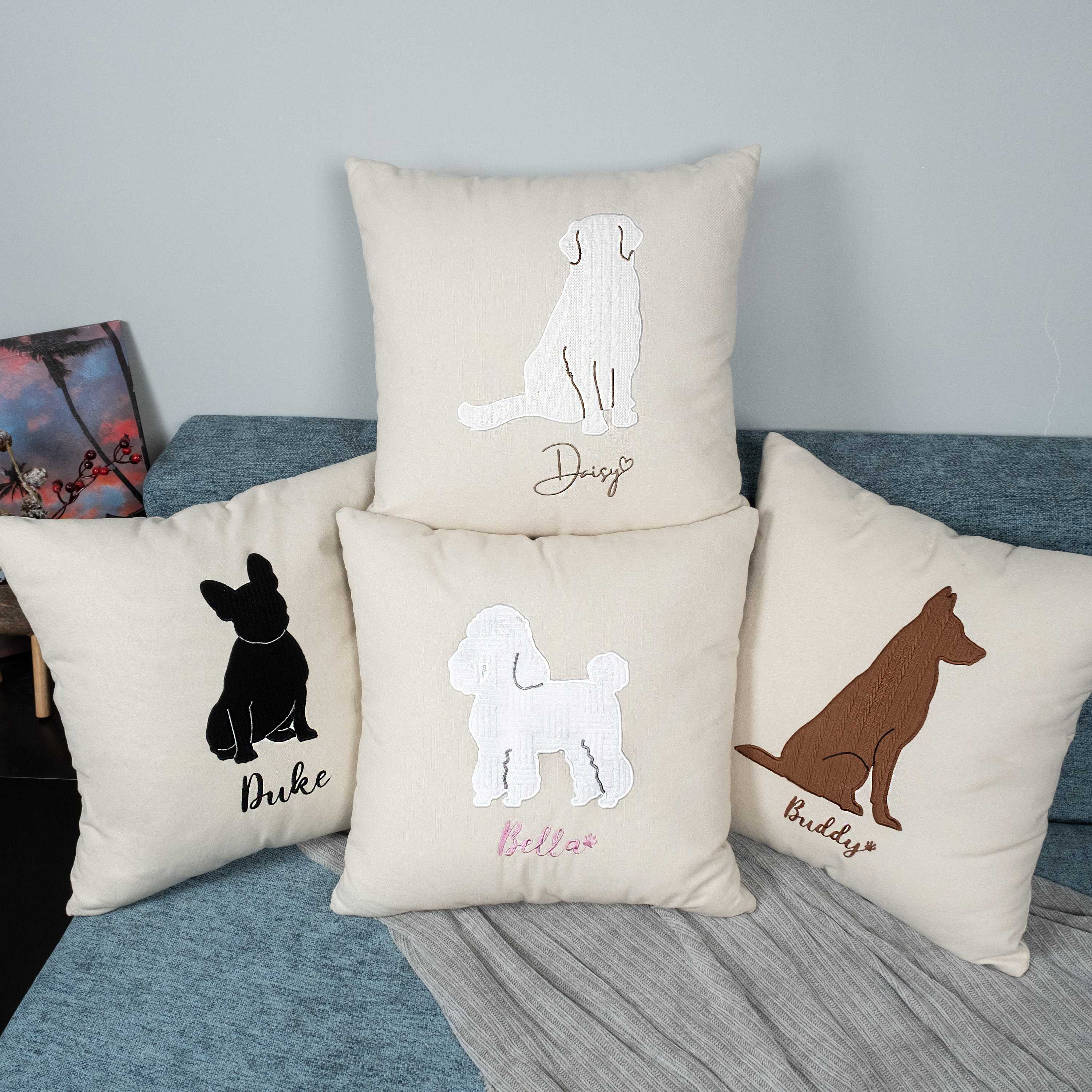 Dog decorative pillows online