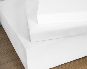 Custom Size Foam High Density Cushion Foam Insert Replacement Cushions High-Resilience Foam Sheet Firm Fast Dry Foam Bench Foam 2'' Thick