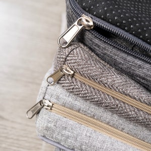 Bench Cushion Cover Custom Size 4'' Thick with Zippered for Indoor Sofa Cushion Cover Linen Daybed Cover Replacement Cover Washable Cover