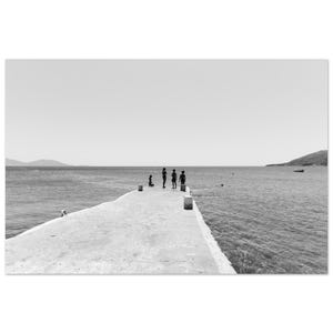 Poster Fin de l'été - Ikaria 2022 - Luxe Écologique en Papier Mat Premium