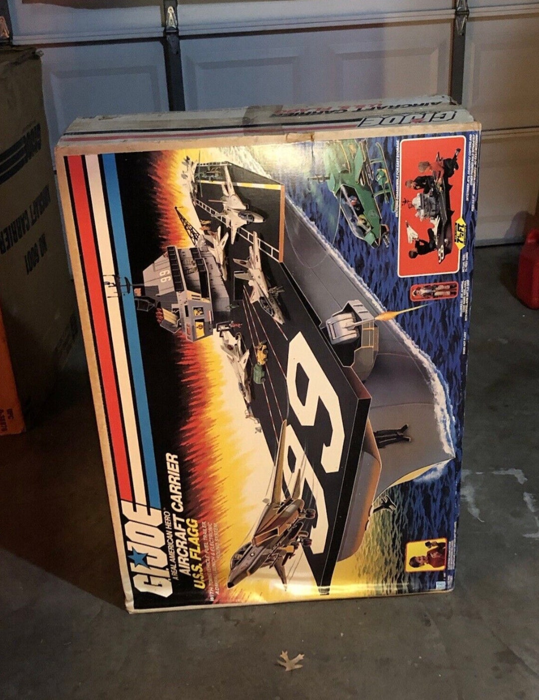 1985 GI Joe Uss Flagg Aircraft Carrier Sealed Unopened. Etsy