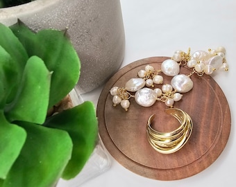 18k Vergoldet Verstellbarer Ring