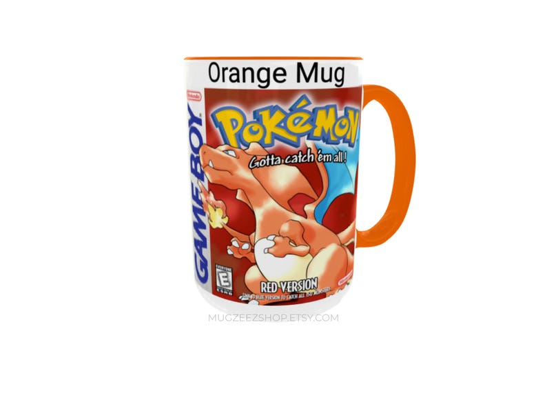 Pokemon Red Game Boy Mug | Original Kanto Adventure Cup | Retro Gaming Collector Gift | Vintage Fan Merch image 11