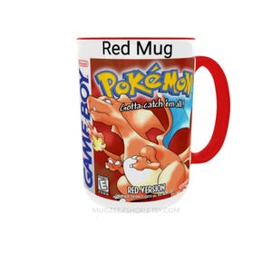 Pokemon Red Game Boy Mug | Original Kanto Adventure Cup | Retro Gaming Collector Gift | Vintage Fan Merch image 10