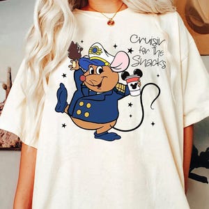 Gus Gus Snacks Disney Cruise Shirt, Disney Princess Cinderella Mouse Gus Cruise Trip, Disney Family Cruise Vacation 2025, My First Cruise