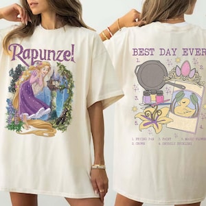 Vintage Disney Tangled Rapunzel Floral Shirt, Disney Princess Rapunzel shirt, Lost Princess Tee, Magic Kingdom, Rapunzel