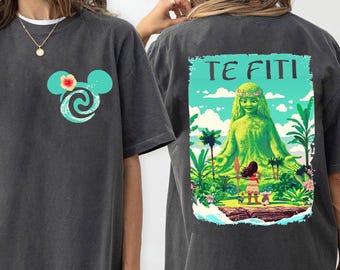 Vintage Disney Moana Te Fiti Fairy Garden Shirt, Queen Of Plant Shirt, Mother Island Shirt, Disney Moana Shirt, Disneyland Family Trip