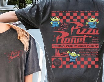 Disney Pizza Planet Toy Story Shirt, Disney Aliens Shirt, Pizza Planet Tee, Toy Story Family Shirt, Funny Disney Pizza Shirt
